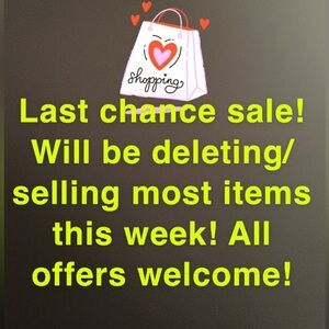 LAST CHANCE SALE​